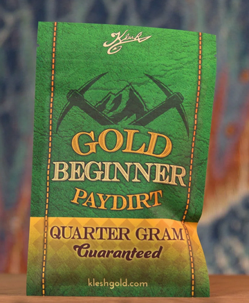 Gold Beginner Paydirt min. 0.25 gramm Gold